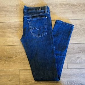 7 for all mankind Roxanne Skinny Jean 29